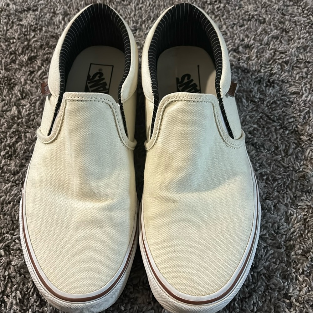 Classic Vans slip ons- mens 9.5